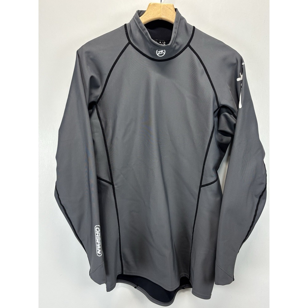Zhik Orspan Top Shirt Men's XXL 2XL Grey Watersports Wetsuit Rash guard